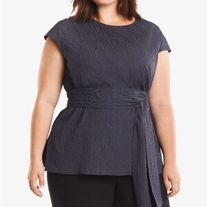 MM Lafleur Denise Top In Vine Jacquard Size 3+